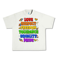 Pistachio love respect freedom tolerance equality pride Urban Heavy Tee - LillyAllenDesigns
