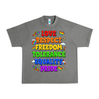Tornado love respect freedom tolerance equality pride Urban Heavy Tee - LillyAllenDesigns