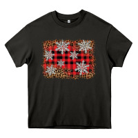 Asphalt snowflake background Heavy Core Tee - BarkalooDesign