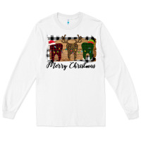 White Merry Christmas Teeth Long Sleeve Tee - Bettercallsaul