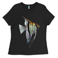 Black Angelfish Ladies Tee - LillyAllenDesigns