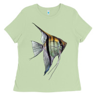 Matcha Angelfish Ladies Tee - LillyAllenDesigns