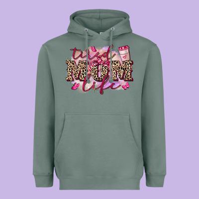 Tired Mom Life Heavyweight Hoodie Designed By Fadigitalartstudio