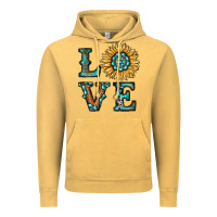Vintage Mustard sunflower love Vintage Hoodie - RanaPortraitStore