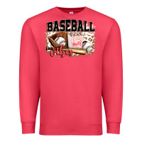 Cardinal baseball vibes Premium Sweatshirt - FaDigitalArtStudio