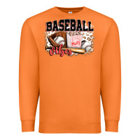 Carrot baseball vibes Premium Sweatshirt - FaDigitalArtStudio