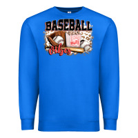 True Royal baseball vibes Premium Sweatshirt - FaDigitalArtStudio