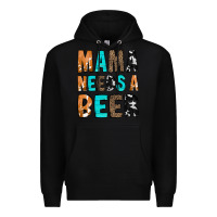 Black Mama Needs a Beer Premium Hoodie - CowCowDesign