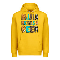 Lemon Mama Needs a Beer Premium Hoodie - CowCowDesign