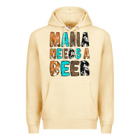 Pina Colada Mama Needs a Beer Premium Hoodie - CowCowDesign