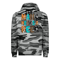Slate Camo Mama Needs a Beer Premium Hoodie - CowCowDesign