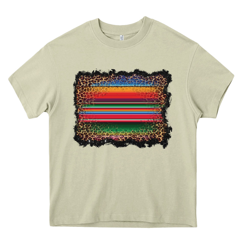 Serape Background Heavy Core Tee by BarkalooDesign | Teevron