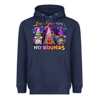 Navy love gnomies no brounds pride Heavyweight Hoodie - FaDigitalArtStudio