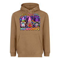 Toasted Coconut love gnomies no brounds pride Heavyweight Hoodie - FaDigitalArtStudio