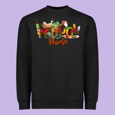 School Nurse Juneteenth Heavyweight Sweatshirt Designed By Nancycooperartshop