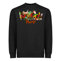 Black school nurse juneteenth Heavyweight Sweatshirt - NancyCooperArtShop