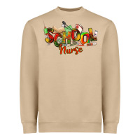 Mushroom school nurse juneteenth Heavyweight Sweatshirt - NancyCooperArtShop