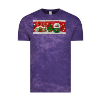 Cloud Purple noel Vintage Tee - BundleAndBundleShop