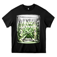 Black gin tonic Heavy Core Tee - AdoDesignShop