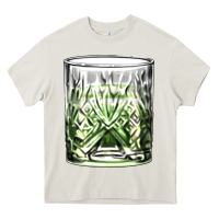 Cream gin tonic Heavy Core Tee - AdoDesignShop
