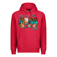 Cardinal Glitter Dirt Mama Of Both Cow Flowers Premium Hoodie - CowCowDesign