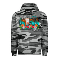 Slate Camo Glitter Dirt Mama Of Both Cow Flowers Premium Hoodie - CowCowDesign