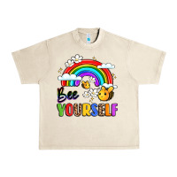 Sandshell bee yourself Urban Heavy Tee - LillyAllenDesigns