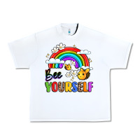White bee yourself Urban Heavy Tee - LillyAllenDesigns