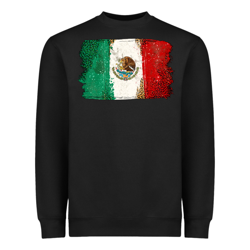 Mexican Flag Heavyweight Sweatshirt by texasbilliewilder | Teevron