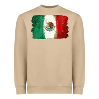 Mushroom Mexican Flag Heavyweight Sweatshirt - texasbilliewilder