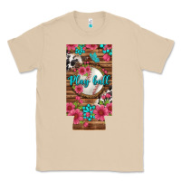 Mushroom Play Ball Baseball With Pink Flowers 12 Oz Slim Can Cooler Classic Tee - BundleAndBundleShop