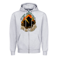 Heather Grey I don't smoke but he's got a lighter Zipper Hoodie - HowdyJamesFarm