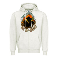 Oatmeal Heather I don't smoke but he's got a lighter Zipper Hoodie - HowdyJamesFarm