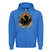 True Royal I don't smoke but he's got a lighter Zipper Hoodie - HowdyJamesFarm