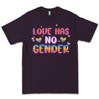Plum love no gender Premium Tee - MaliasSmallBusiness