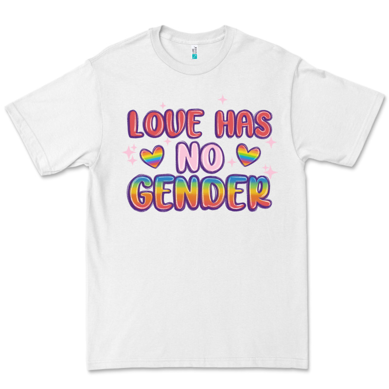 Love No Gender Premium Tee by MaliasSmallBusiness | Teevron