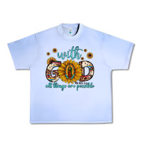 Grape Ice with god all things are possible matthew 19 26 Urban Heavy Tee - JahusDesignShop