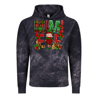 Cloud Black Mimi Elf with Knitting Christmas Vintage Hoodie - BundleAndBundleShop