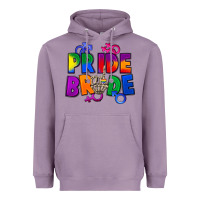 Lavender Pride bride Heavyweight Hoodie - FaDigitalArtStudio