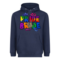 Navy Pride bride Heavyweight Hoodie - FaDigitalArtStudio