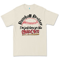 Bone baseball brother i'm just here for the snacks Premium Tee - MaliasSmallBusiness