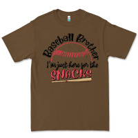 Cacao baseball brother i'm just here for the snacks Premium Tee - MaliasSmallBusiness