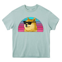 Arona doge coin bitcoin hodl retro sunset Heavy Core Tee - Jasminsmagicworld