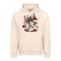 Sandshell Merry Christmas Urban Hoodie - CowhideDigitalArt
