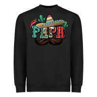 Black Mexican Papa Heavyweight Sweatshirt - texasbilliewilder