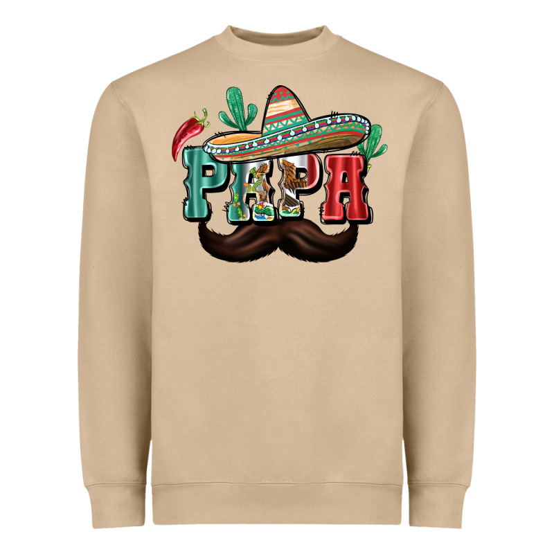 Mexican Papa Heavyweight Sweatshirt by texasbilliewilder | Teevron