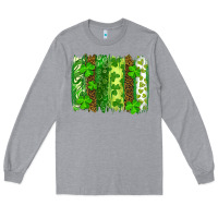 Heather Grey st patricks day brush stroke Long Sleeve Tee - RanaPortraitStore