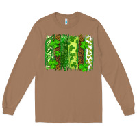 Toasted Coconut st patricks day brush stroke Long Sleeve Tee - RanaPortraitStore