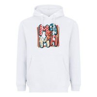 4th Of July Mama With Lightning Bolt Heavyweight Hoodie | Teevron