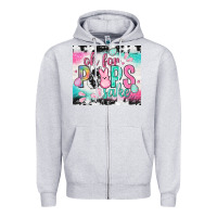 Heather Grey Oh for peeps sake with cowhide tumbler Easter Day Zipper Hoodie - HowdyJamesFarm